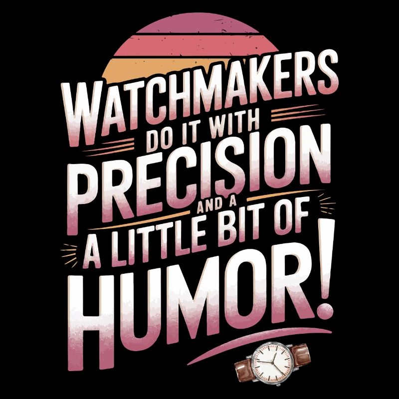 Watchmakers do it with precision and a little bit