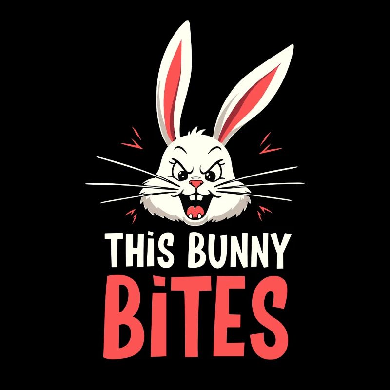 Lapin Conception d’animaux sarcastiques