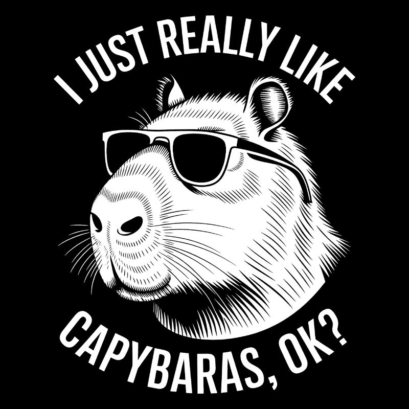 Capybara Saying Funny Capybara Gift