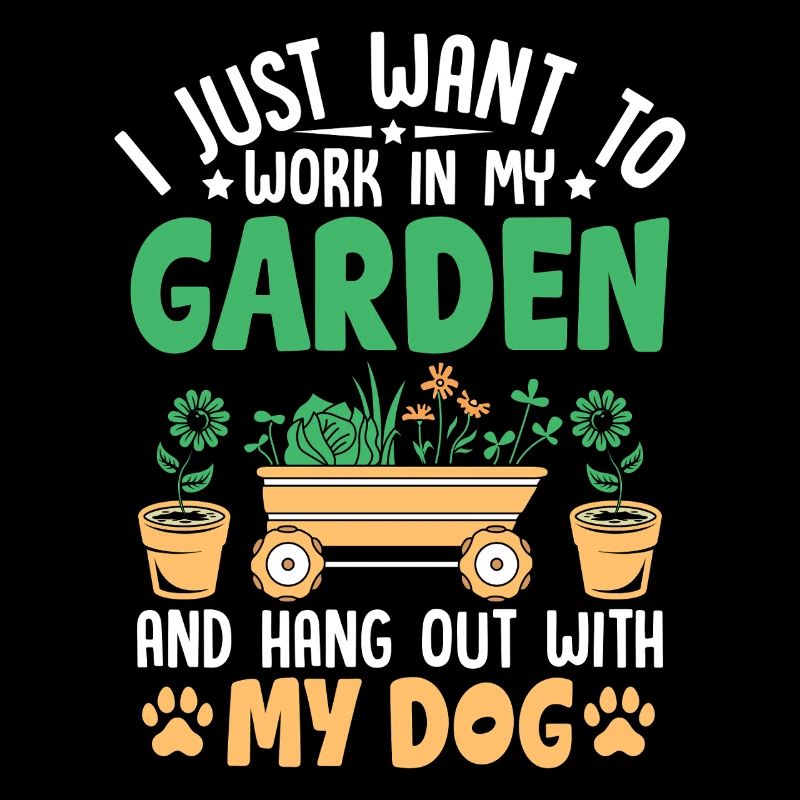Chien de jardin
