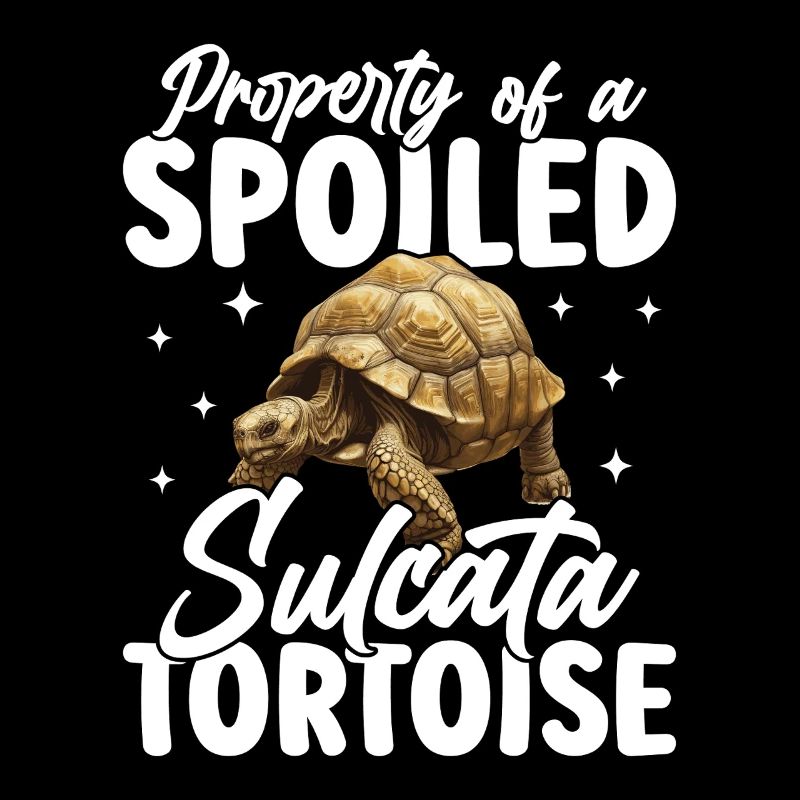 Eigenschaft Einer Verwöhnten Sulcata Tortoise