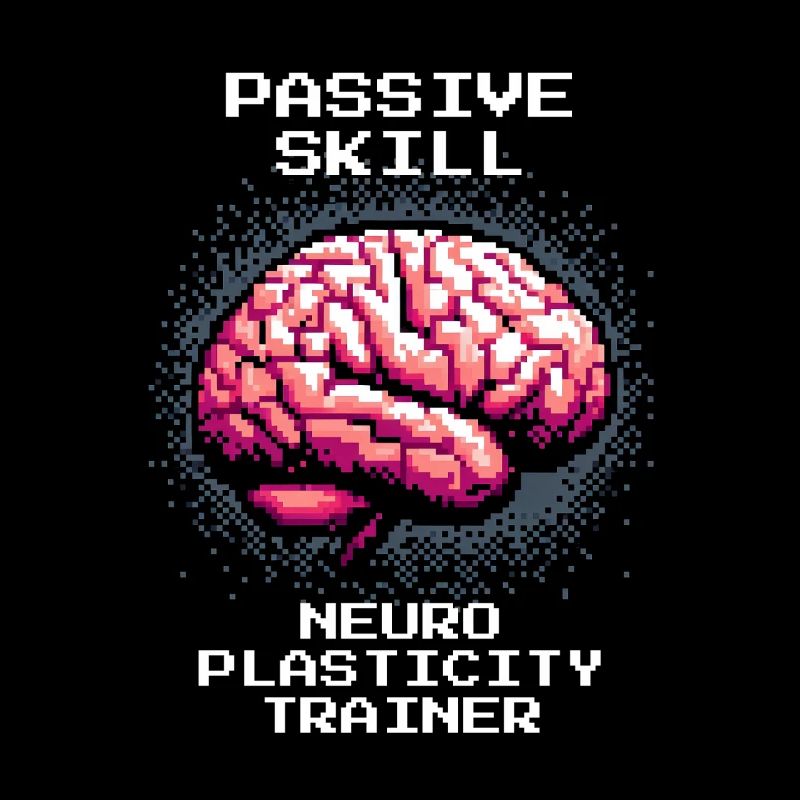 Occupational Therapy Neuroplasticity Trainer Retro Pixel