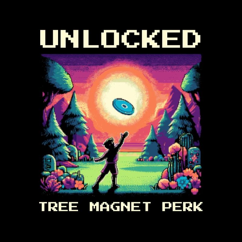 Tree Magnet | Disc Golf Baum OB Scheibenpech