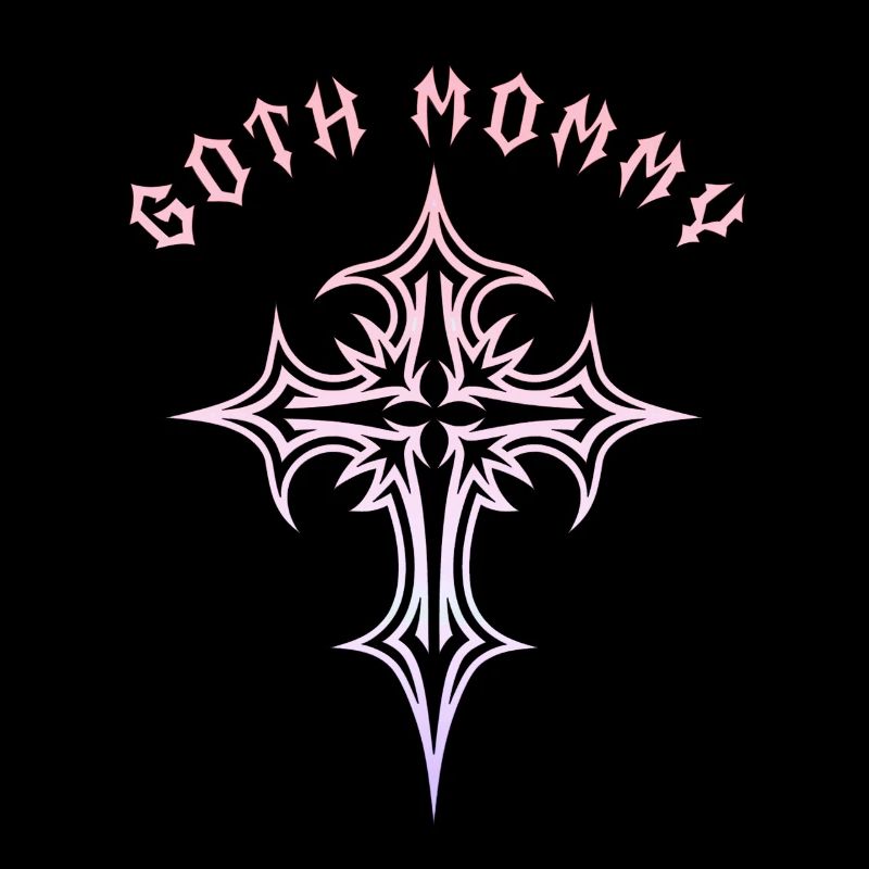 Goth Mommy! Gothic Aesthetics Y2K Cross