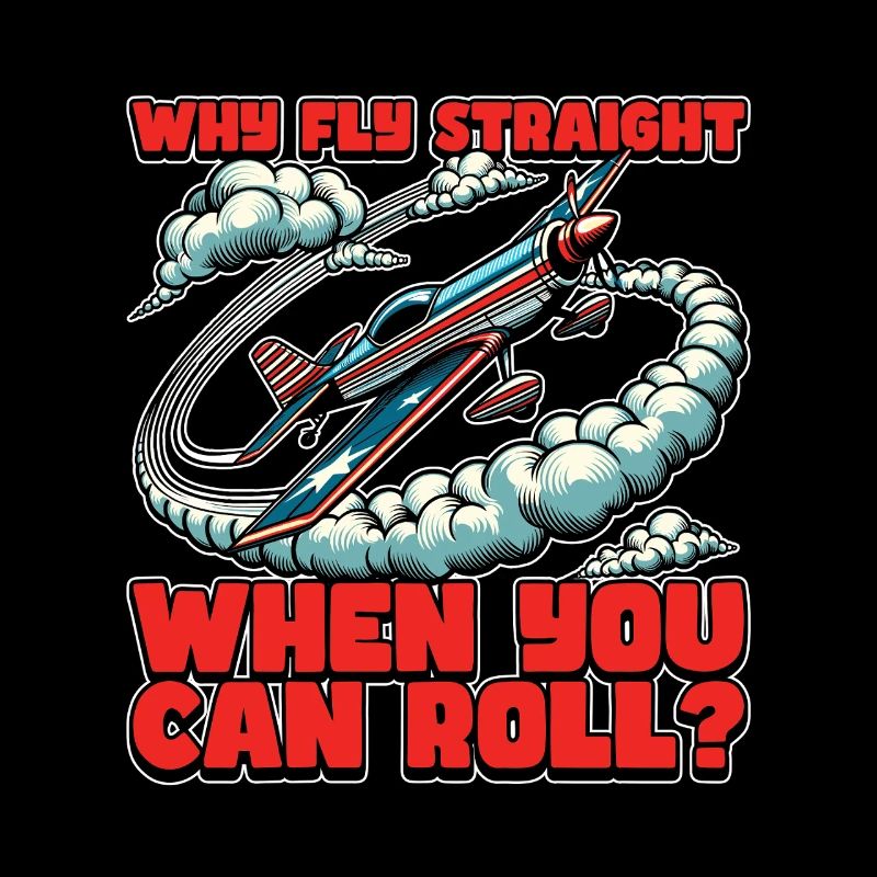 Aerobatic Pilot Why Fly Straight When Glider Pilot