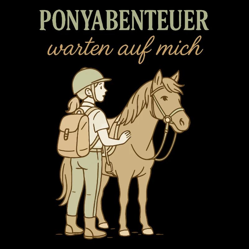 Des aventures à poney m’attendent Monter à cheval