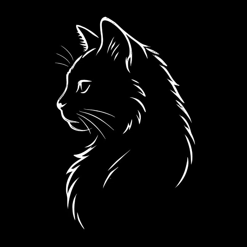 Elegant Cat Profile | Minimalist Cating
