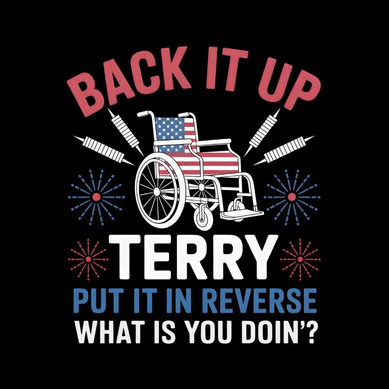 Fauteuil roulant de feux d’artifice Back It Up Terry