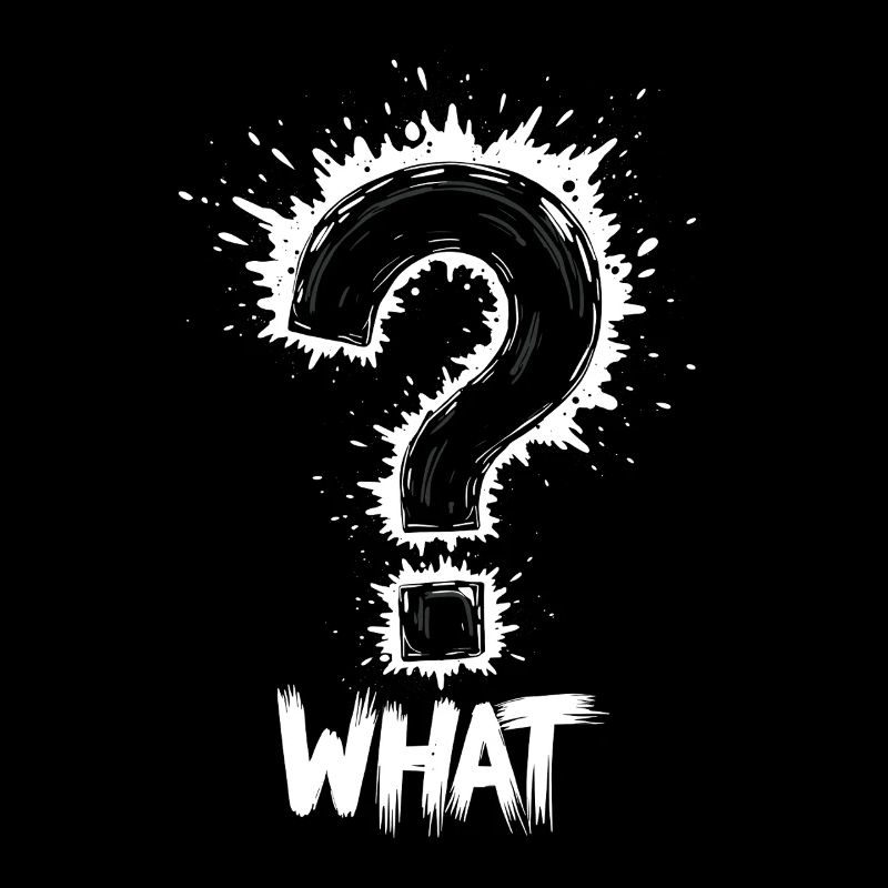 What Question Mark Splash