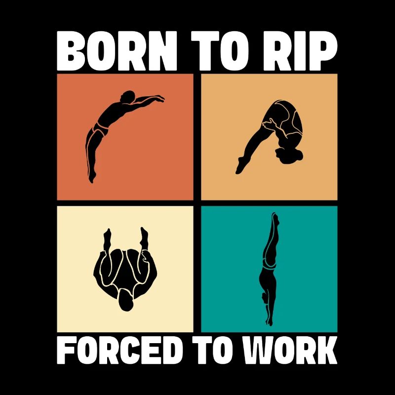 Kunstspringen Turmspringer Sprungbrett