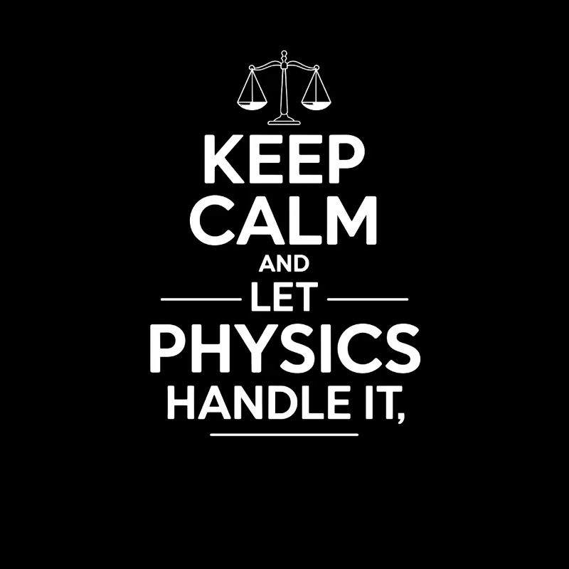 Keep Calm and Let Physics Handle It