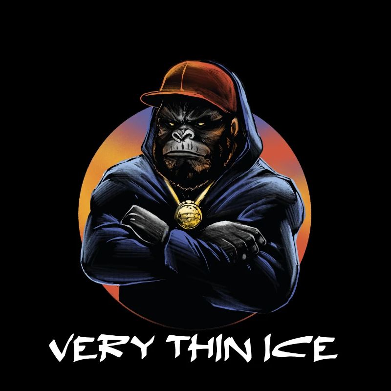 Very Thin Ice / Spruch / Kaffe Spruch