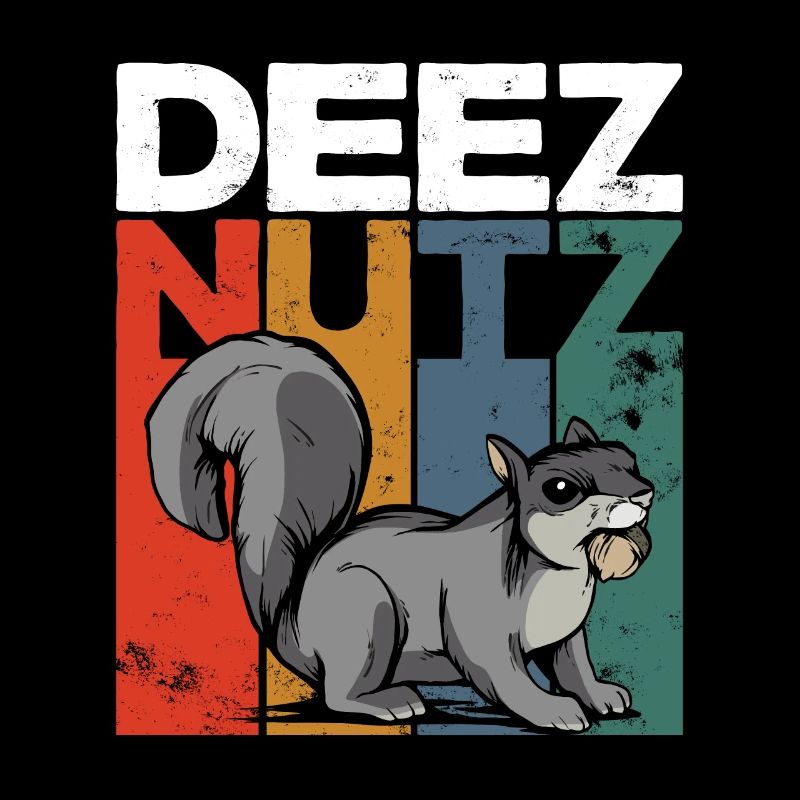 Deez Nutz Nutcracker Squirrel Dees Nuts Chipmunk