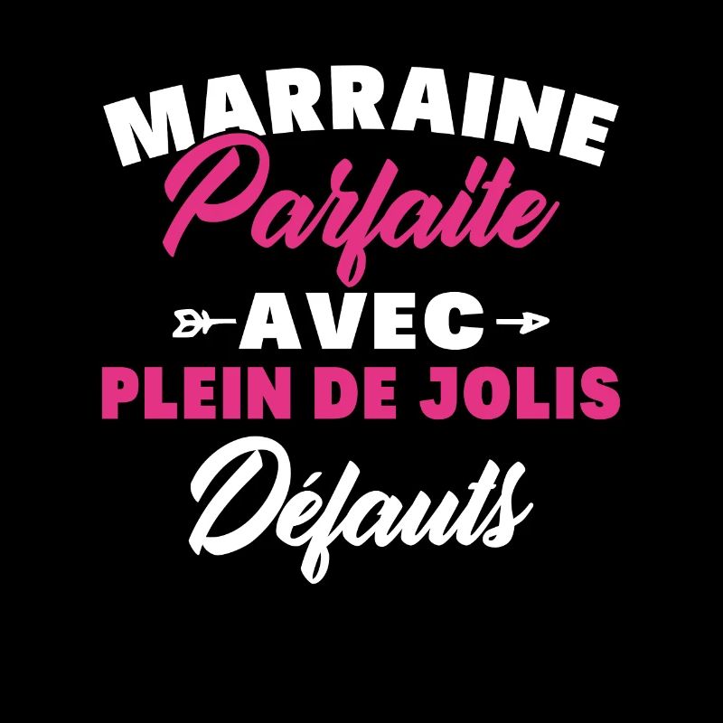 Marraine parfaite avec plein de jolis défauts