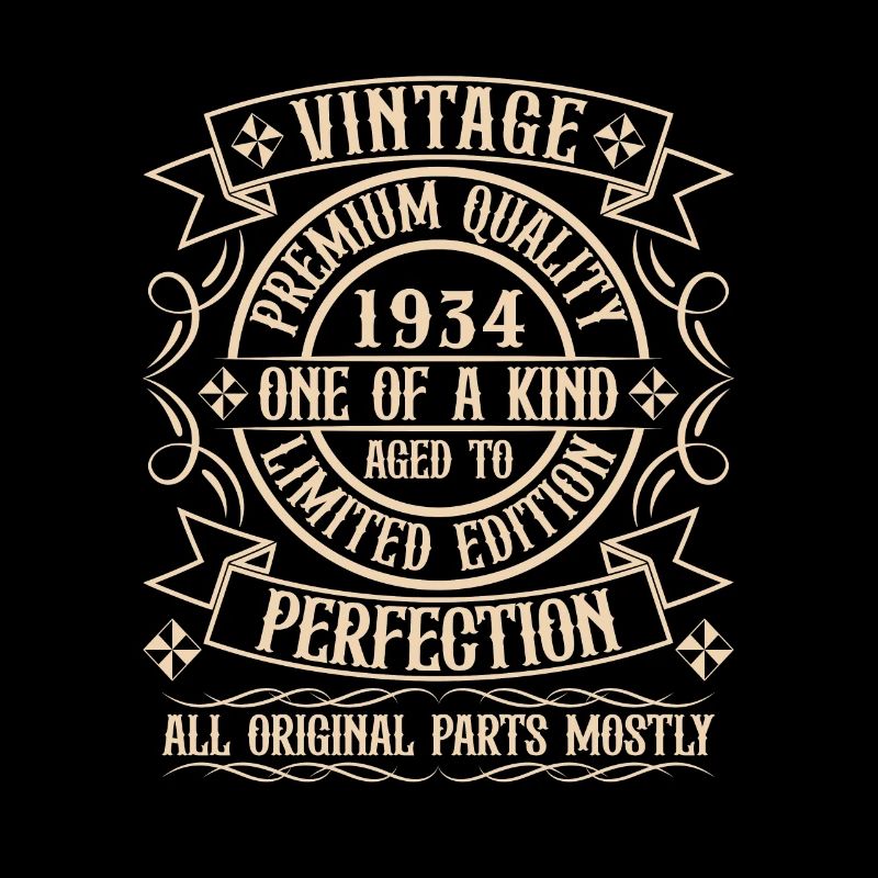 Original 1934 90th Anniversary Vintage Gift