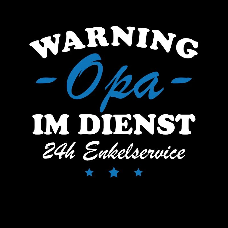 Opa im Dienst Geschenkidee