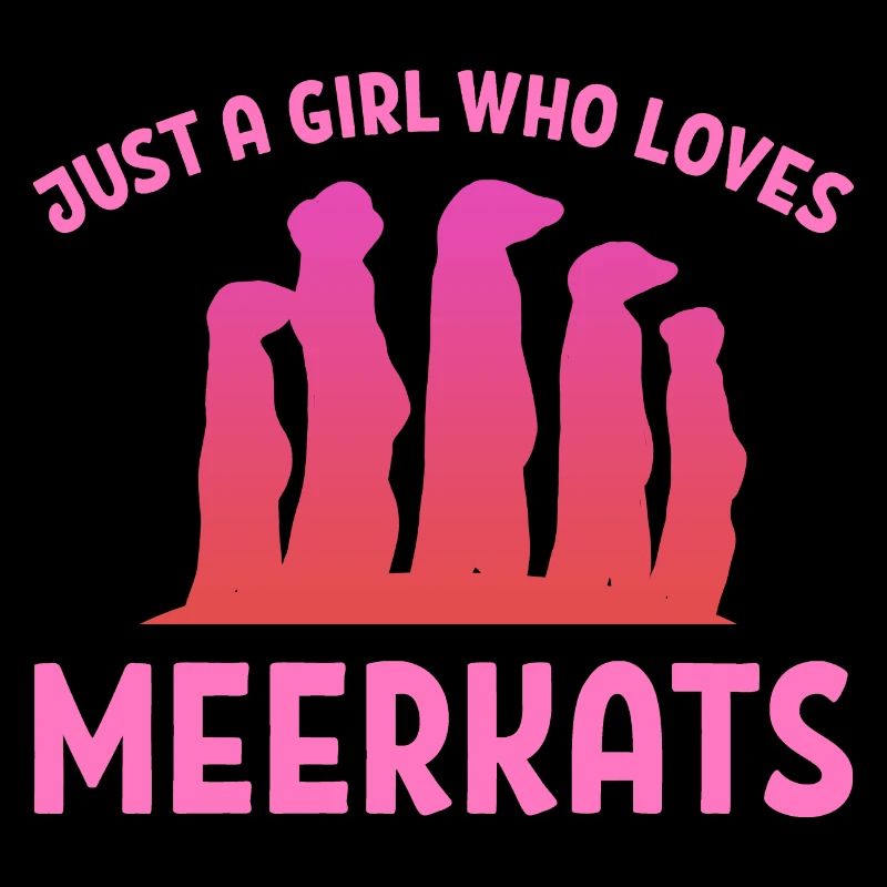 Erdmännchen Mädchen Tochter