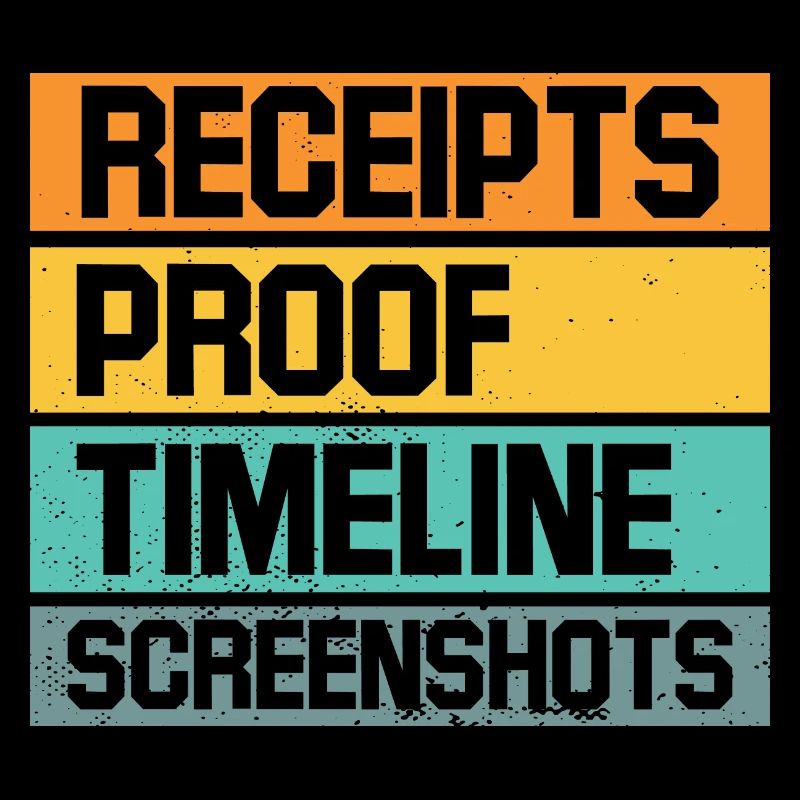 Receipts Timeline Screenshot Witty Retorts Snappy