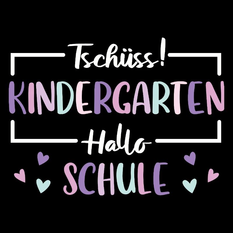 Kindergarten Abschied Schule Einschulung