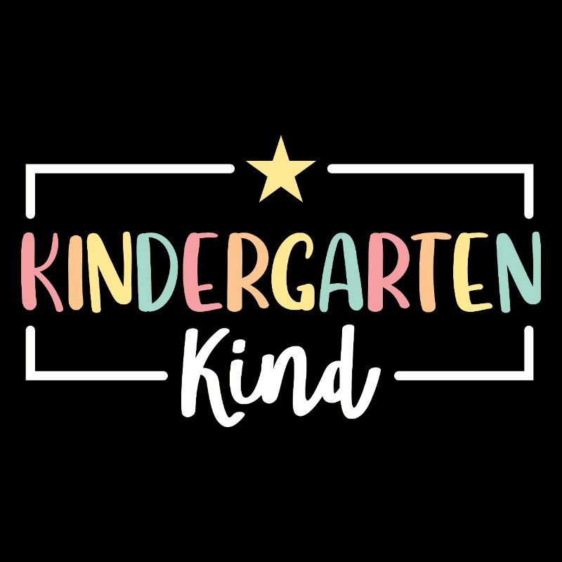 Kindergartenkind Regenbogen Ich bin jetzt im