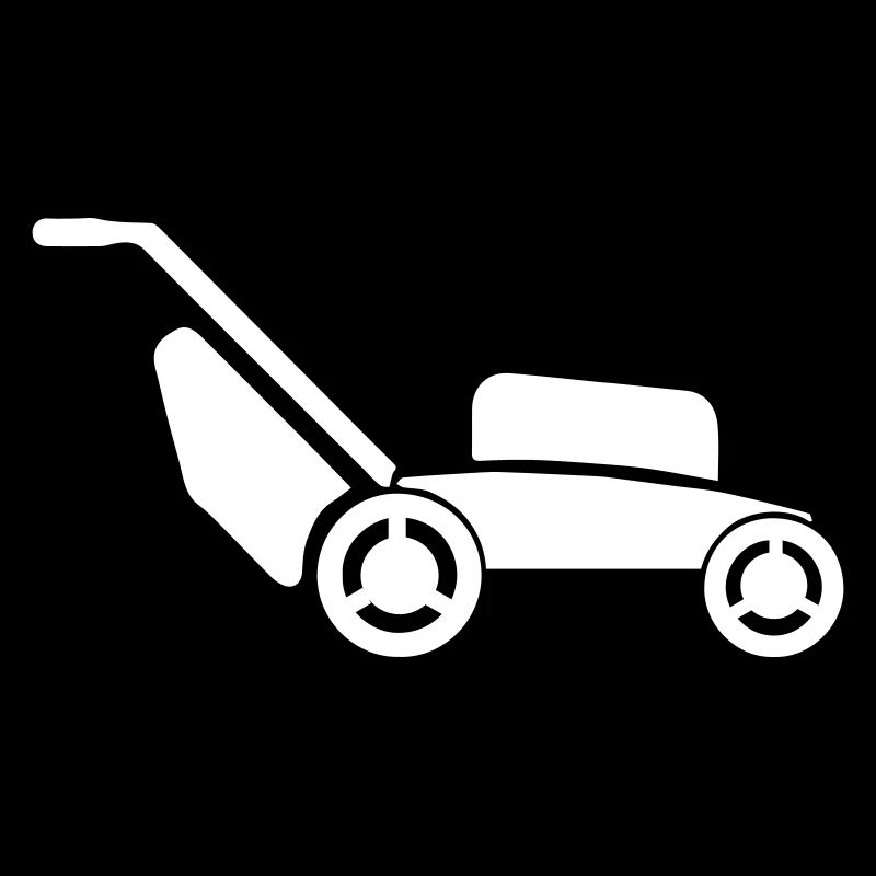 Symbole de l’icône de tondeuse à gazon