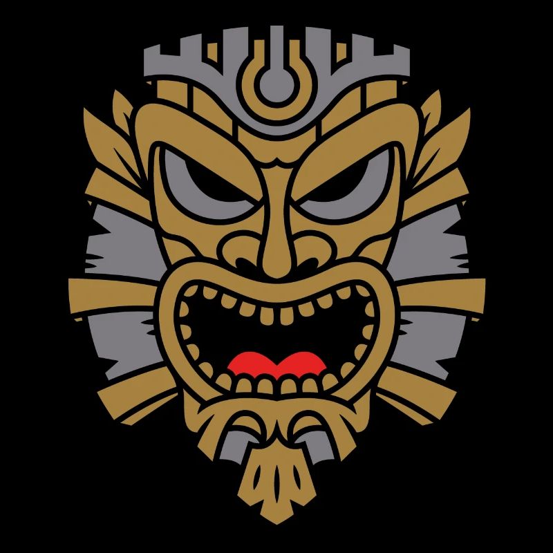 Mystical Mysterious Aztec Mask