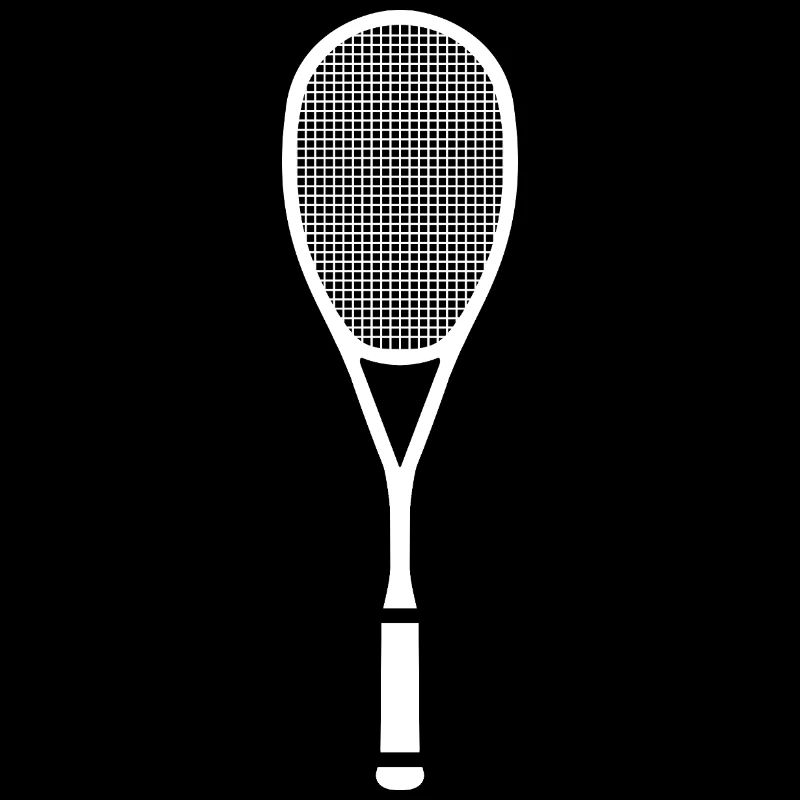 Raquette de Tennis Squash Split White