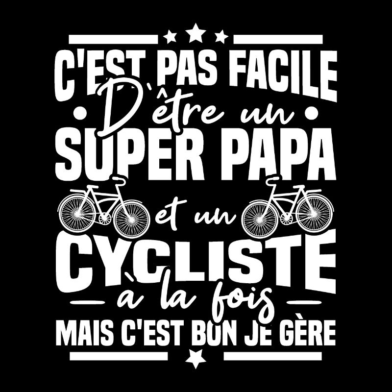 Super papa et Cycliste