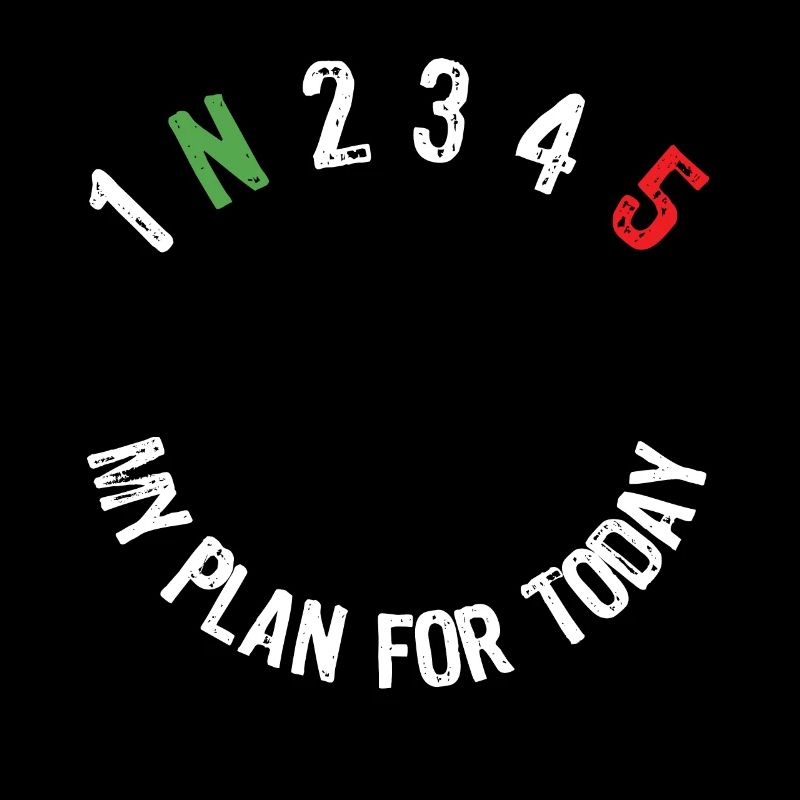 Motorcycle motif for bikers with slogan