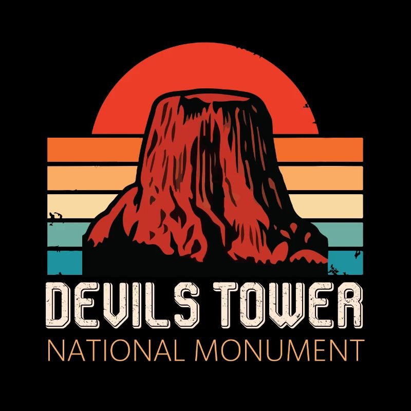 Devils Tower Nationaldenkmal Souvenir Wyoming
