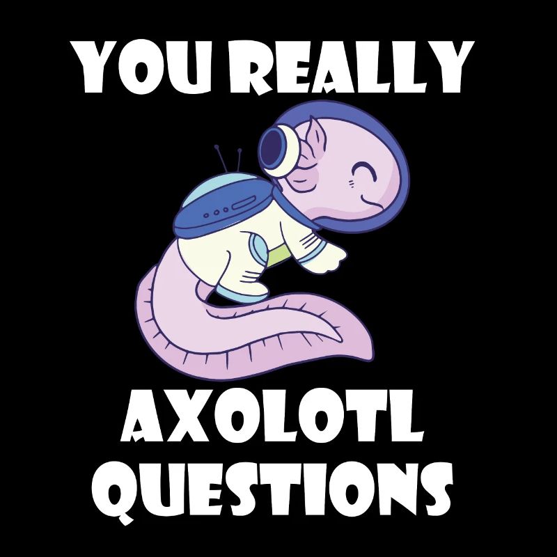 Astronaut Axolotl Funny Galaxy-Solar System-Ra