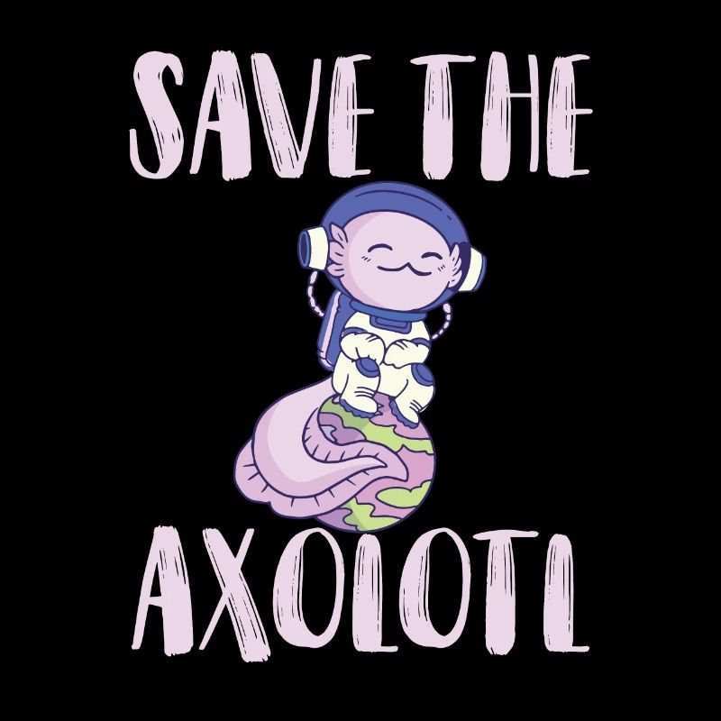 Axolotl Space Earth Solar System Spaceship
