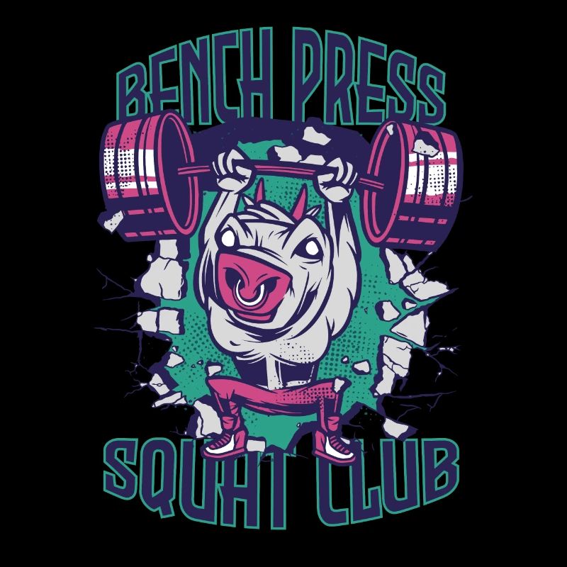 Bench Press Squad Club Bull Training Training Moti