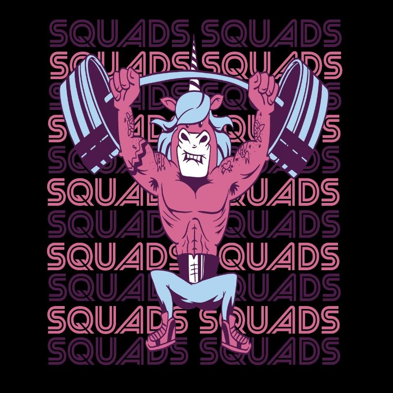 Squads Unicorn Heavy Gym Workout Krafttraining
