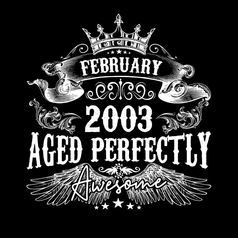 2003 | Februar 2003 Geburtstag Perfekt gealtert