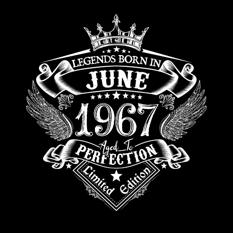 Juni 1967 Geburtstag Juni 1967 Juni Geschenk
