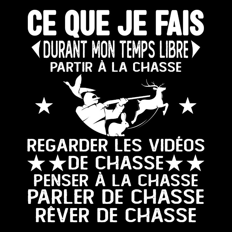 Ce Que Je Fais Pendant Mon Temps Libre la Chasse