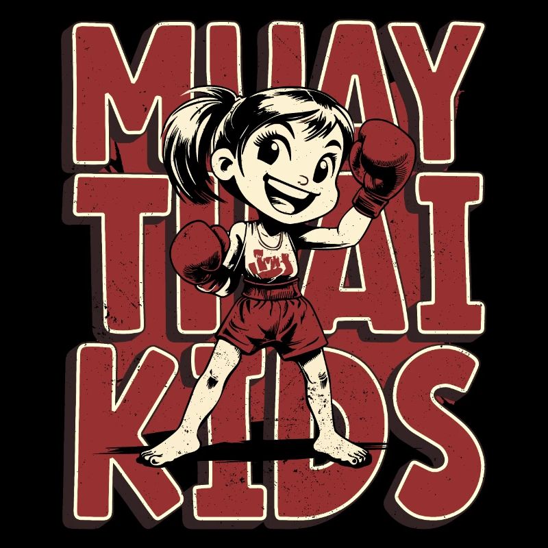 Muay Thai Kids, Mädchen - Kinder Thai Boxen