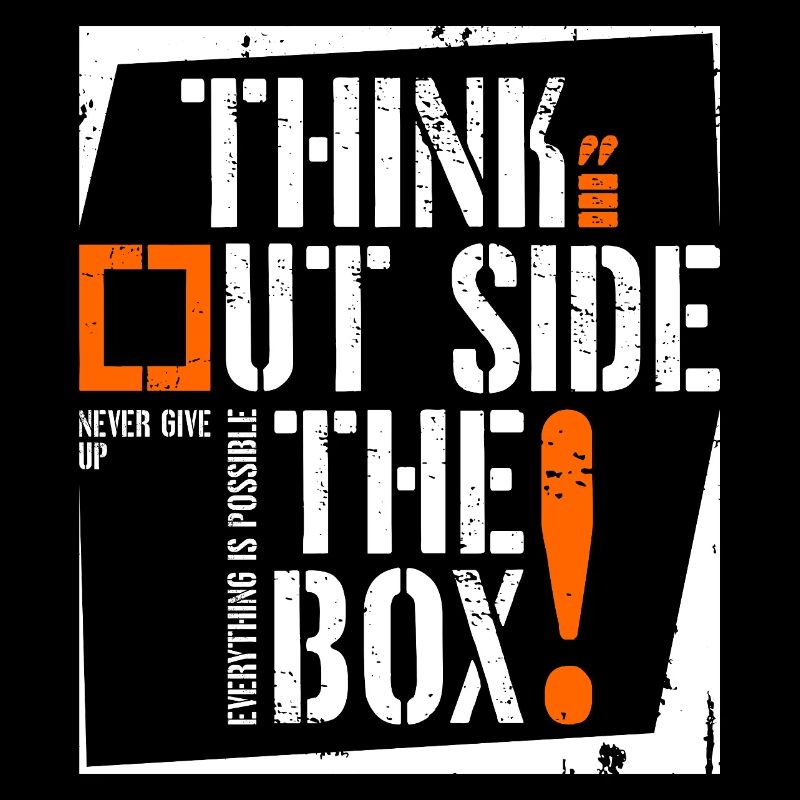 Think Outside the Box Graphic
