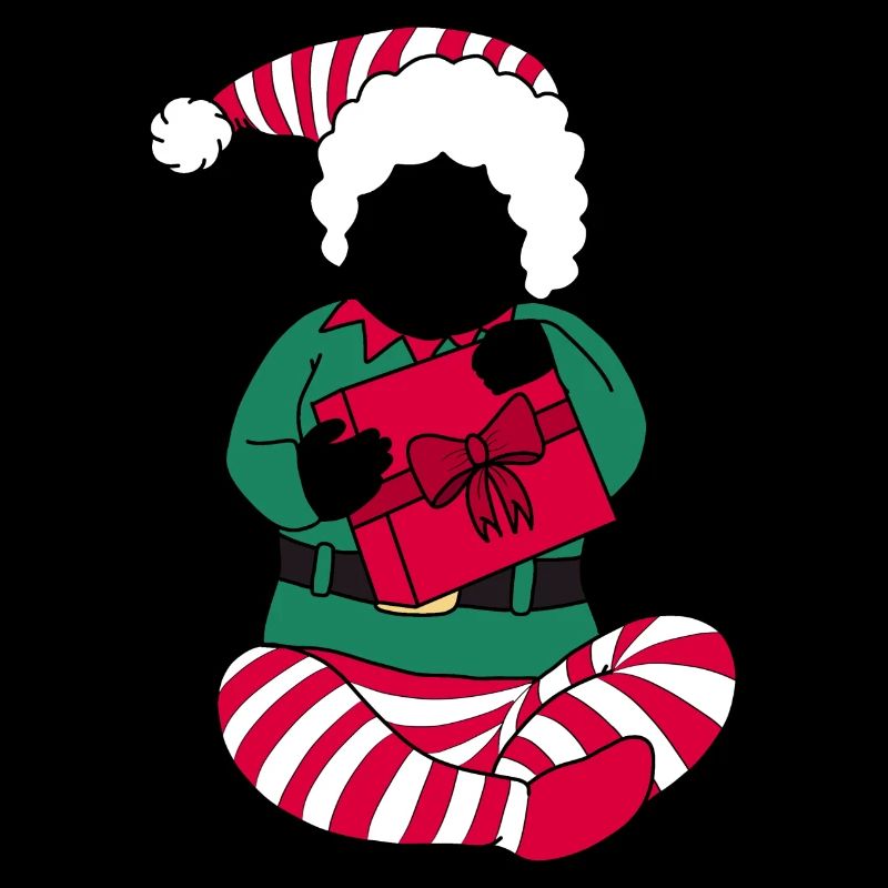 Bébé lutin de Noël