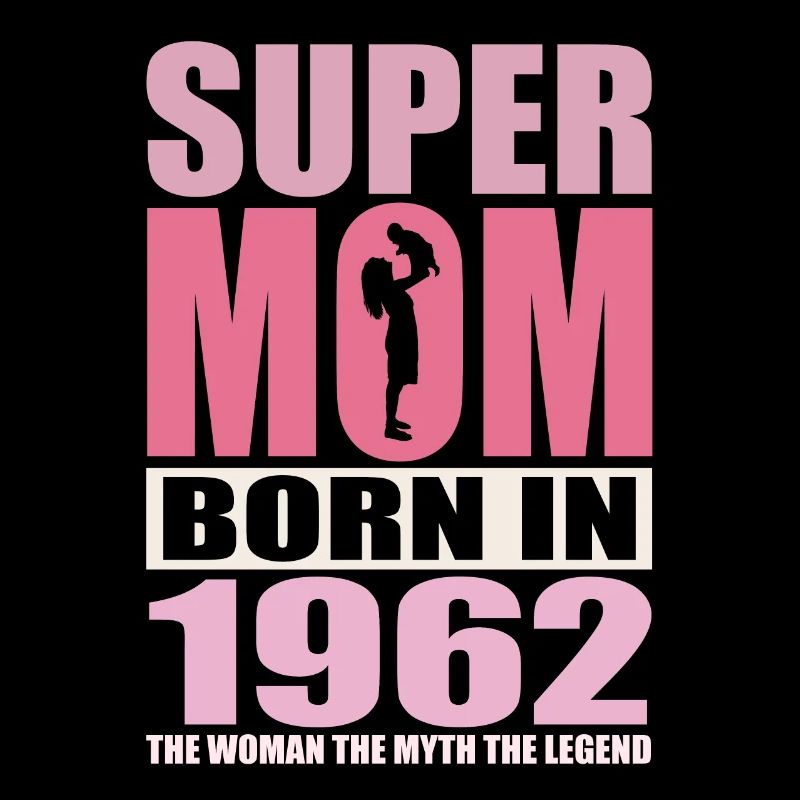 Mama Geburtstag 1962 | Super Mom