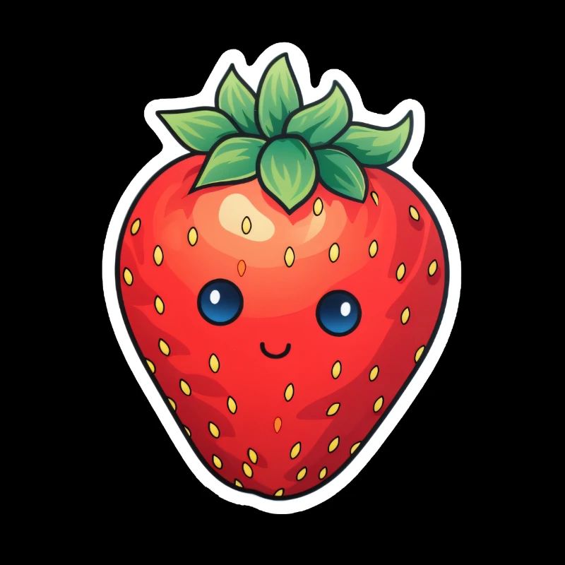 Erdbeere Anime süß