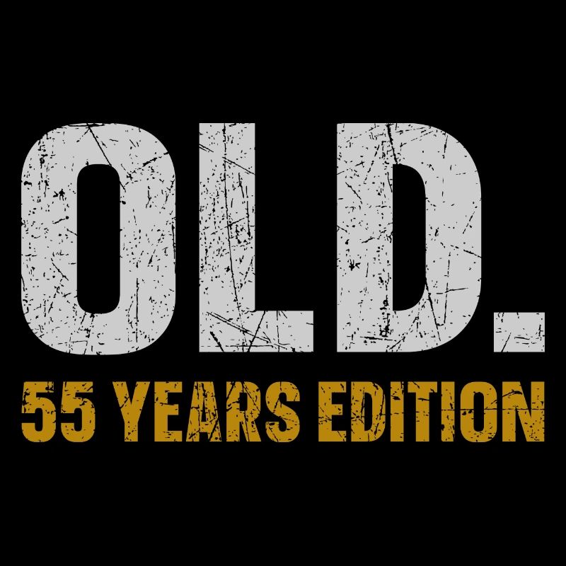 Old 55 Years Edition 55. Geburtstag Geschenkidee