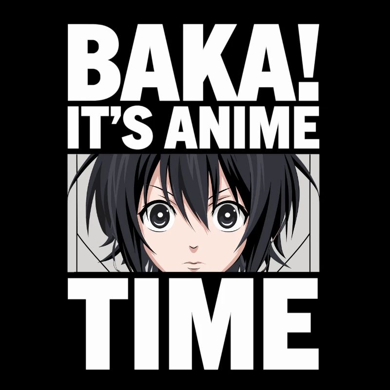 Baka! It's Anime Time – Funny Anime Design