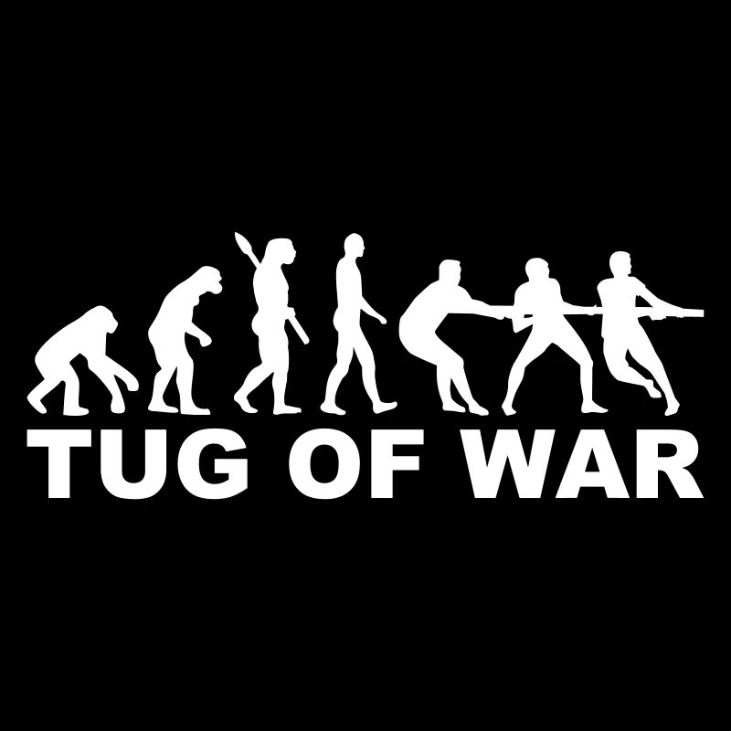 Evolution tug of war