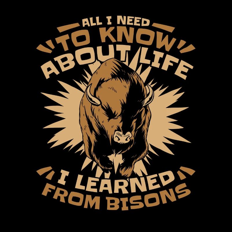 Bison Buffalo Bull Buffalo Bisons