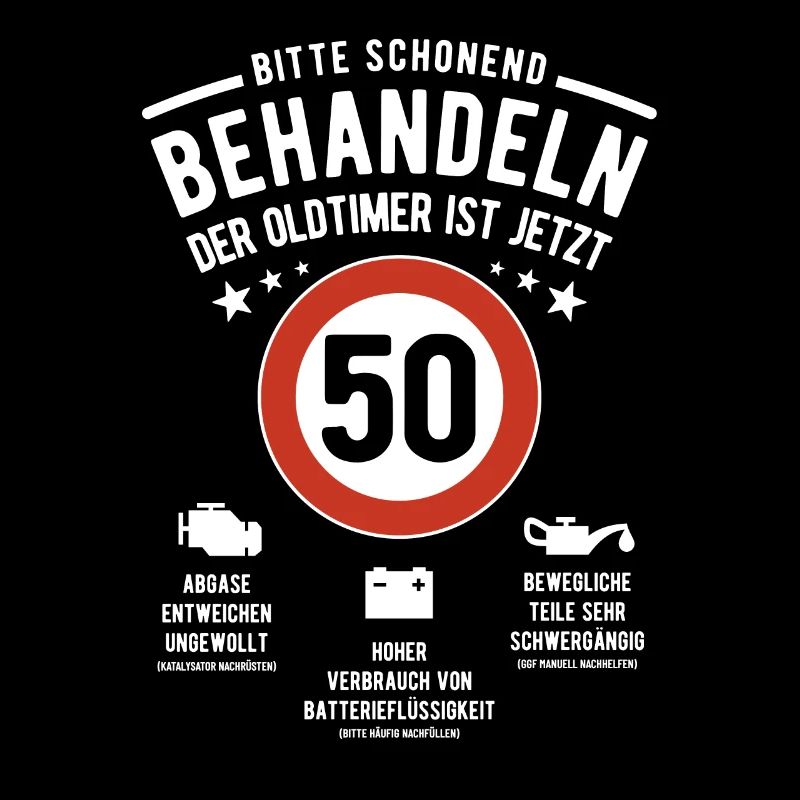 Oldtimer schonend behandeln - 50. Geburtstag