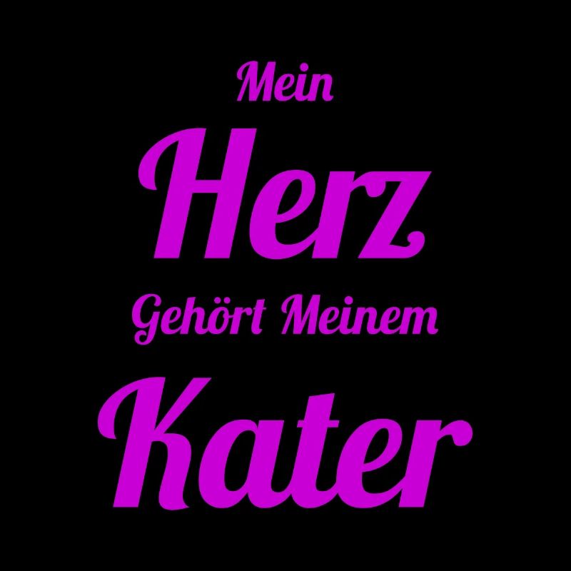 Kater Katze Katzendame Herz Tierliebe