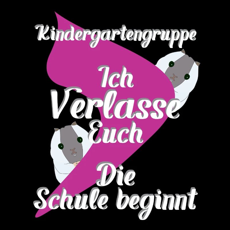 Kindergartengruppe ich verlasse Euch