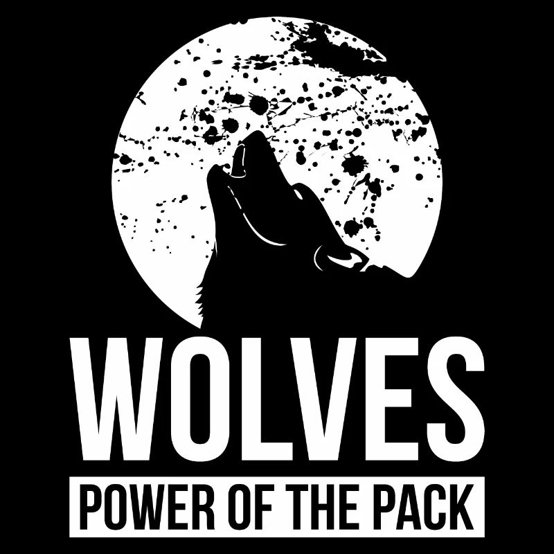 WOLVES POWER OF THE PACK | WOLF LOVER GIFT